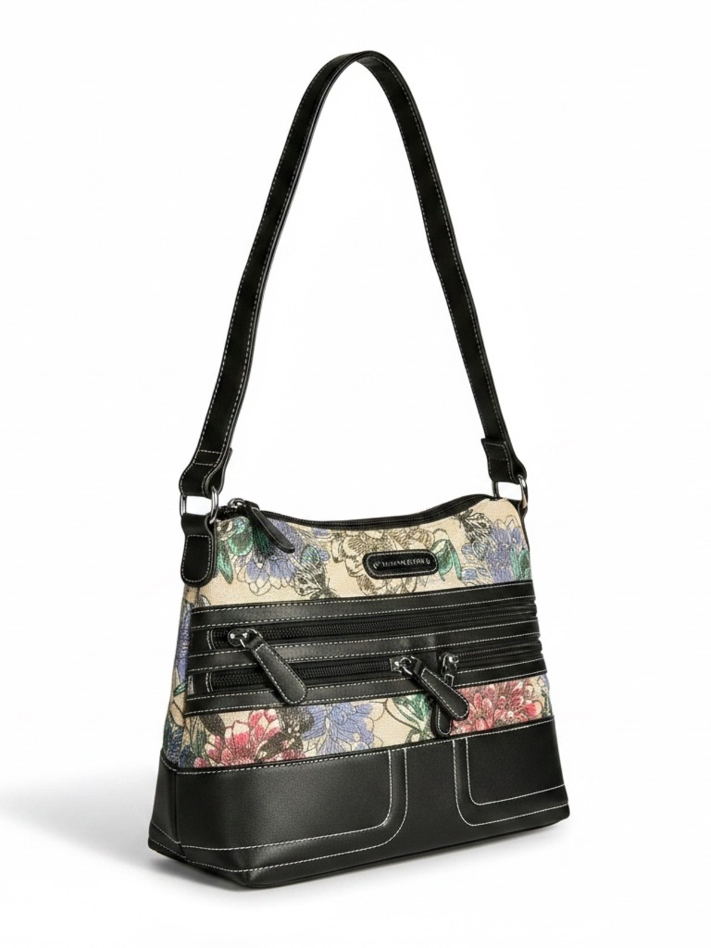 Stone Mountain Floral Crossbody Bag